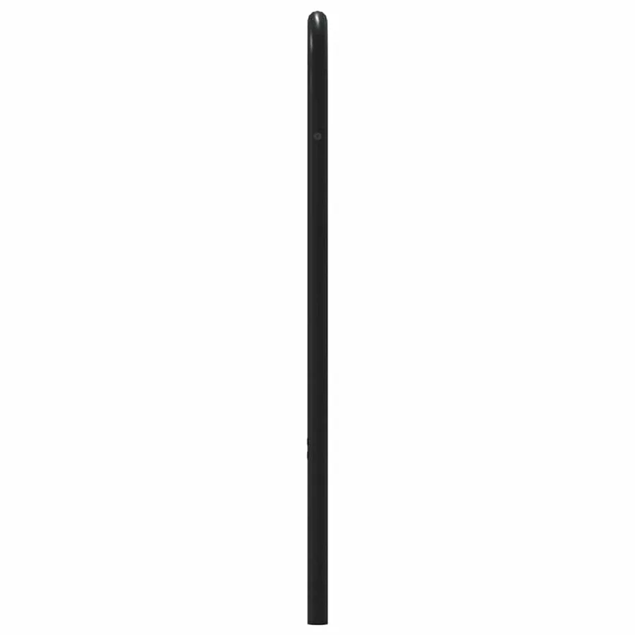 Tête de lit de remplacement chêne marron 80 cm acier et bois d'ingénierie - 4