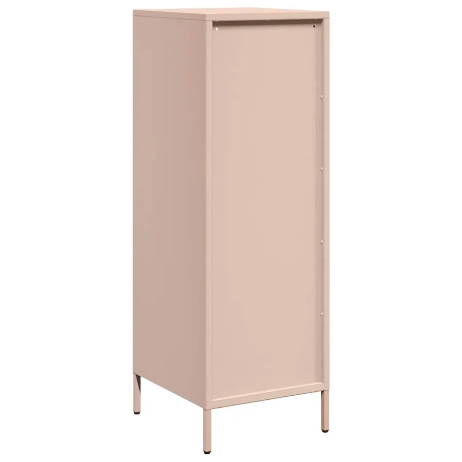 Buffet haut rose 39x35x103,5 cm acier - 7