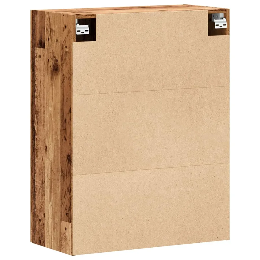 Armoire murale vieux bois 69,5x34x90 cm bois d'ingénierie - 7