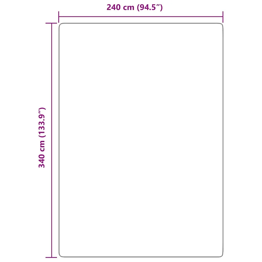 Tapis shaggy à poils longs NAVARRA noir 240x340 cm polyester - 10