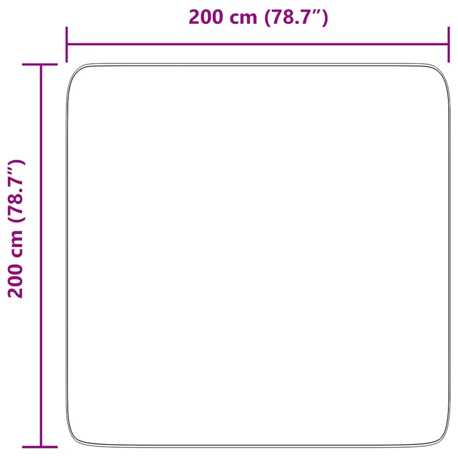 Tapis shaggy à poils longs NAVARRA gris clair 200x200 cm - 10