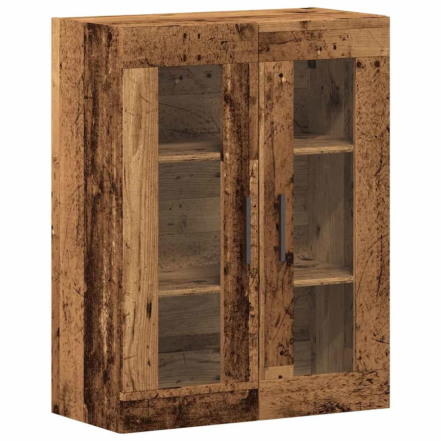Buffet vieux bois 69,5x34x90 cm bois d'ingénierie - 2