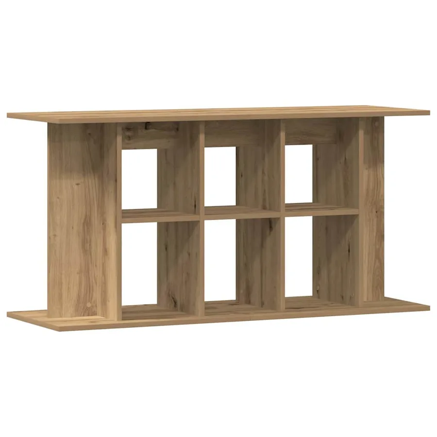Support d'aquarium Chêne artisanal 120 x 40 x 60 cm Bois d'ingénierie - 6