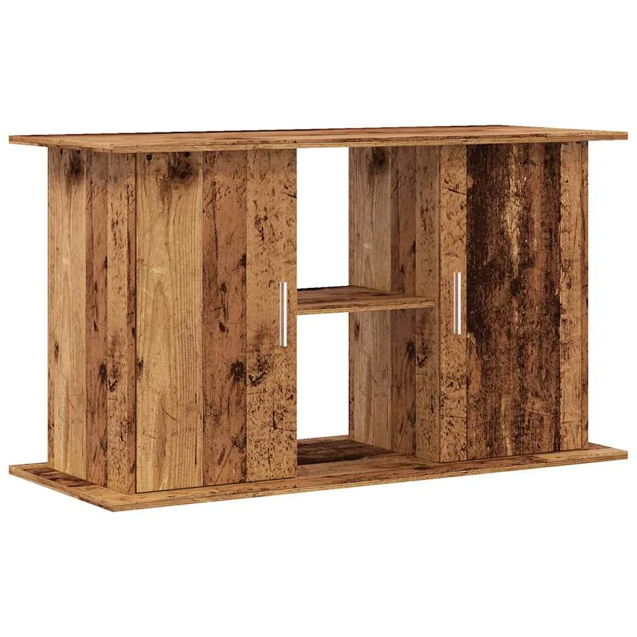 Support pour aquarium vieux bois 101x41x58 cm bois d'ingénierie - 2