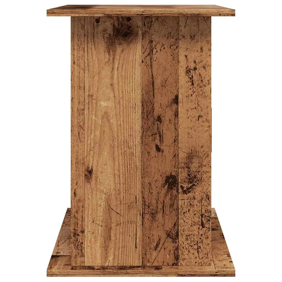 Support pour aquarium vieux bois 101x41x58 cm bois d'ingénierie - 5