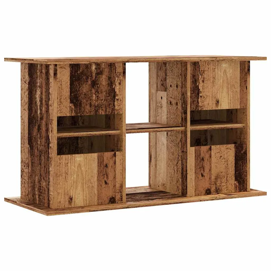 Support pour aquarium vieux bois 101x41x58 cm bois d'ingénierie - 6