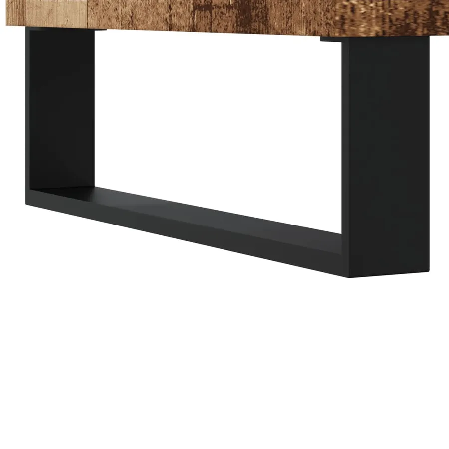 Buffet vieux bois 100x36x60 cm bois d'ingénierie - 8
