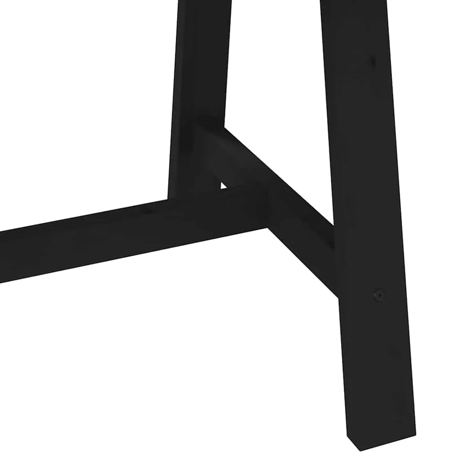 Table à manger NOAIN pieds en forme de A 180x90x75cm massif pin - 7