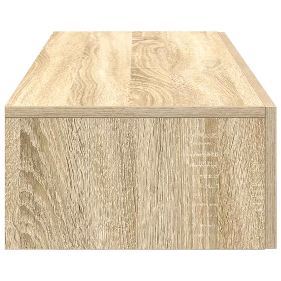 Étagère murale avec tiroirs chêne sonoma bois d'ingénierie - 5
