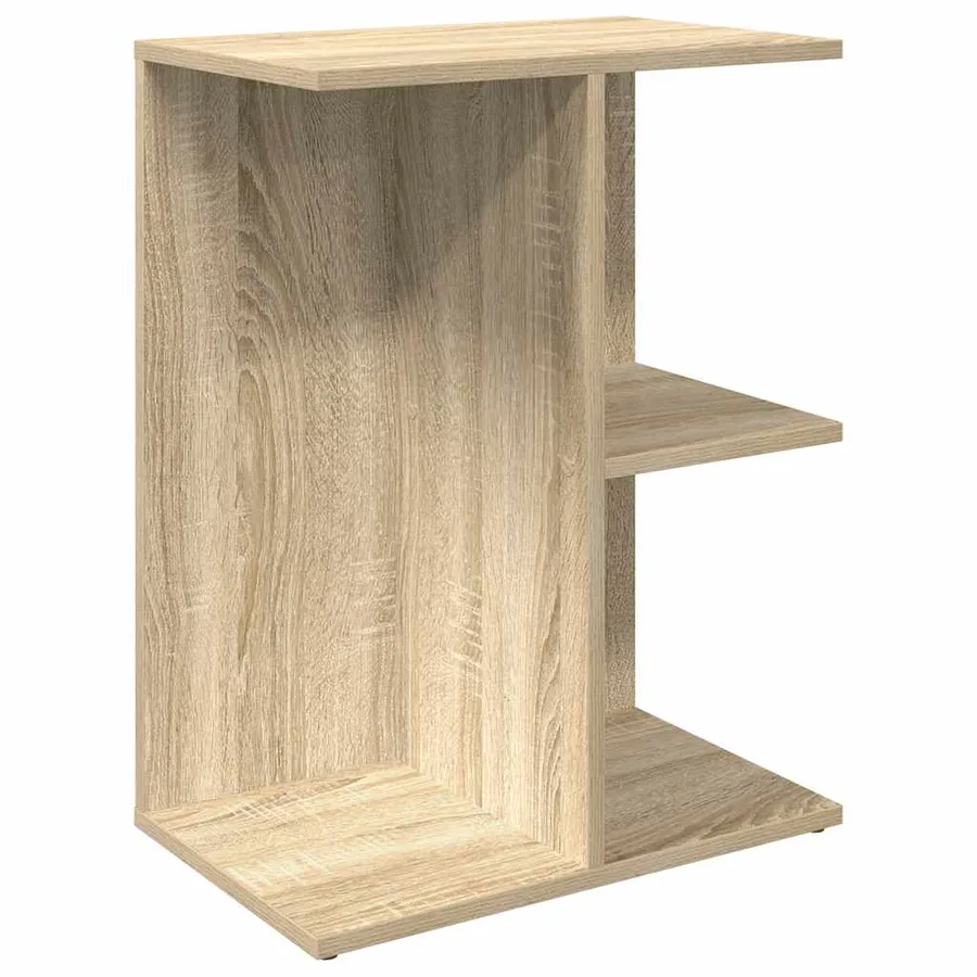 Tables de chevet 2pcs chêne sonoma 46,5x29x61cm bois ingénierie - 4