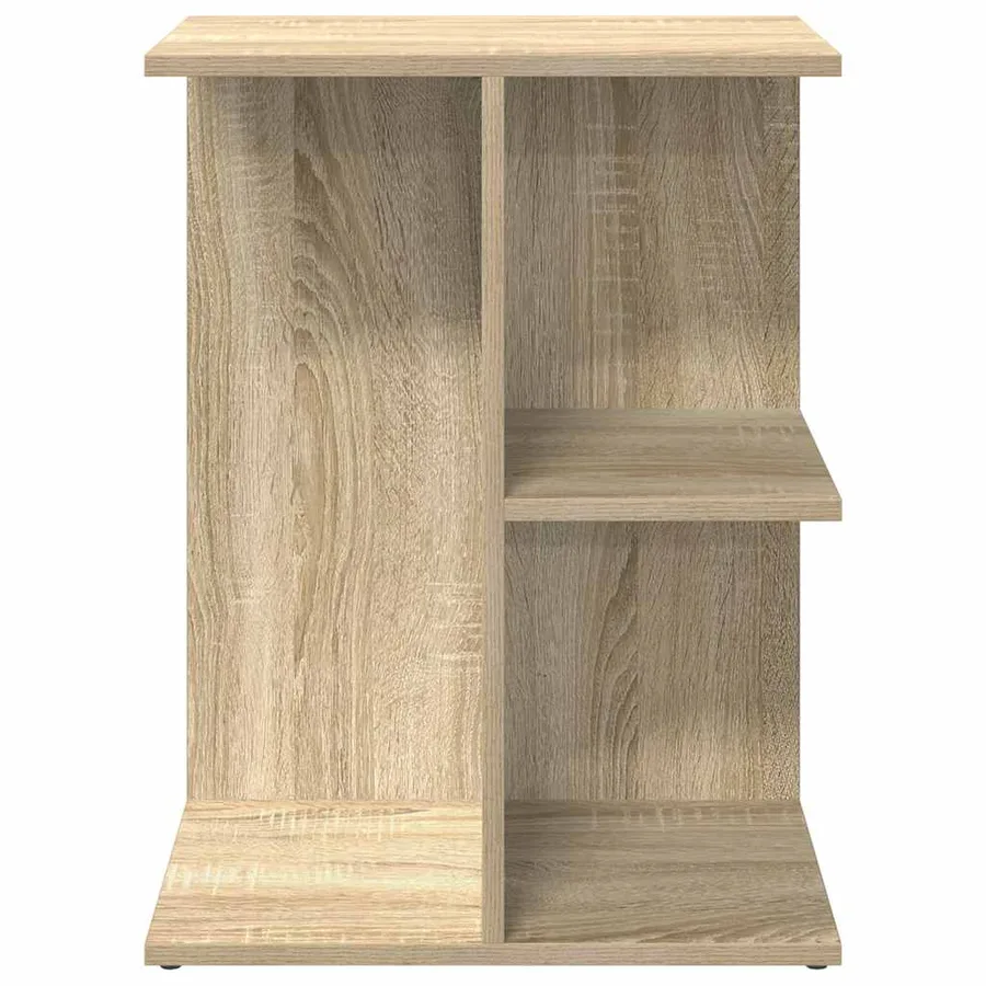 Tables de chevet 2pcs chêne sonoma 46,5x29x61cm bois ingénierie - 5