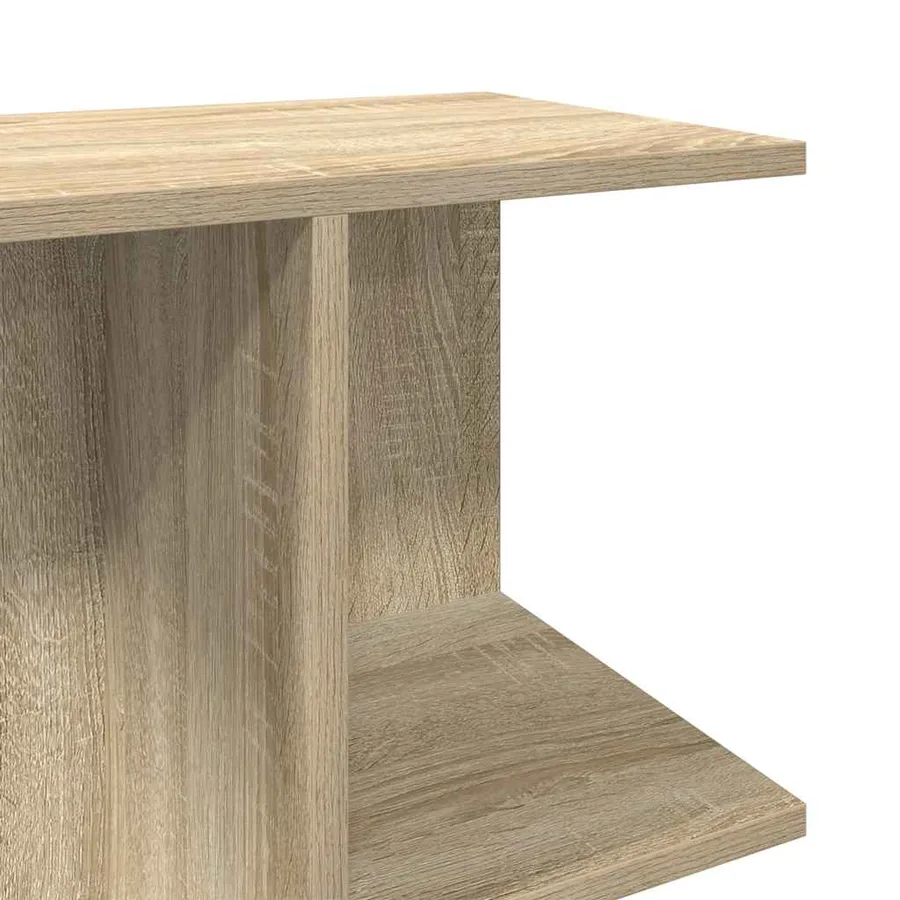 Tables de chevet 2pcs chêne sonoma 46,5x29x61cm bois ingénierie - 9