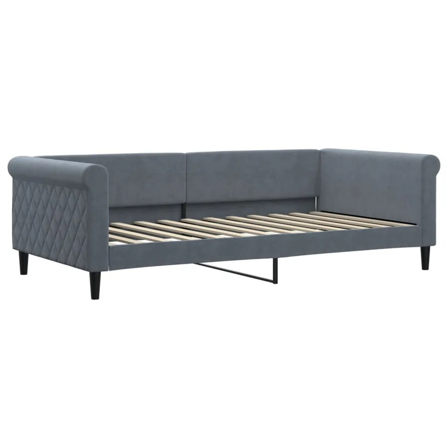 Lit de jour avec gigogne et tiroirs sans matelas 100x200 cm - 6