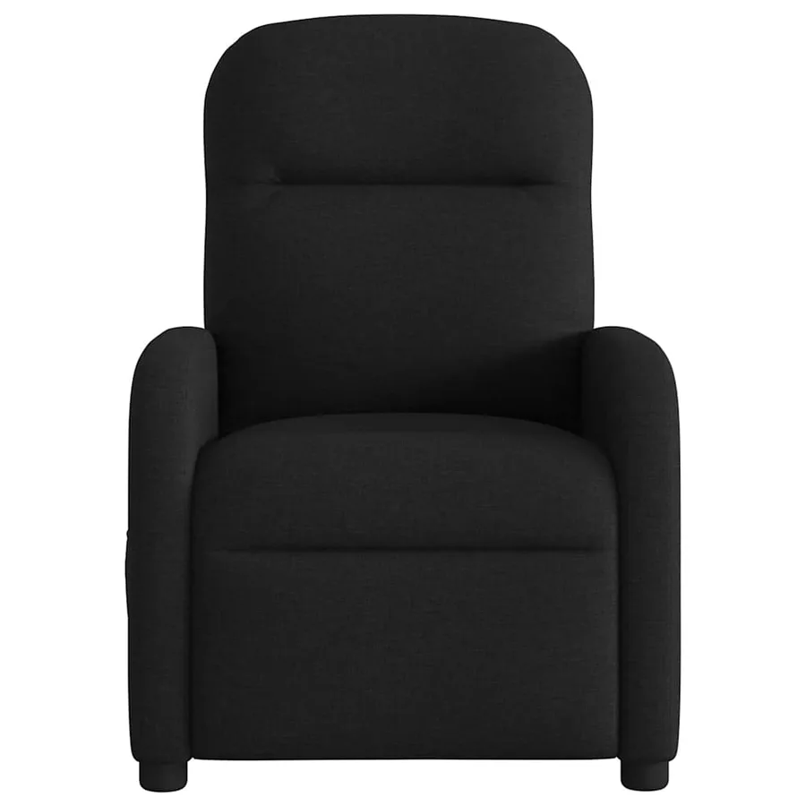 Fauteuil inclinable Noir Tissu - 3