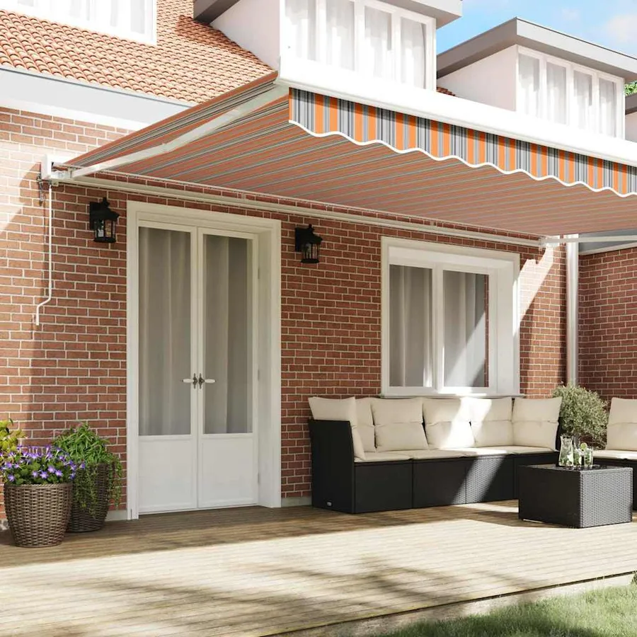 Auvent rétractable Multicolore 500 x 300 x 165 cm - 3