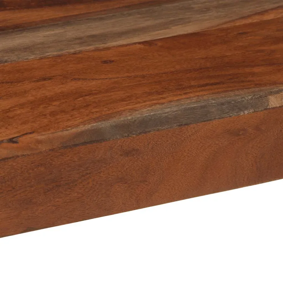 Table console 120x30x76 cm bois massif d'acacia - 6