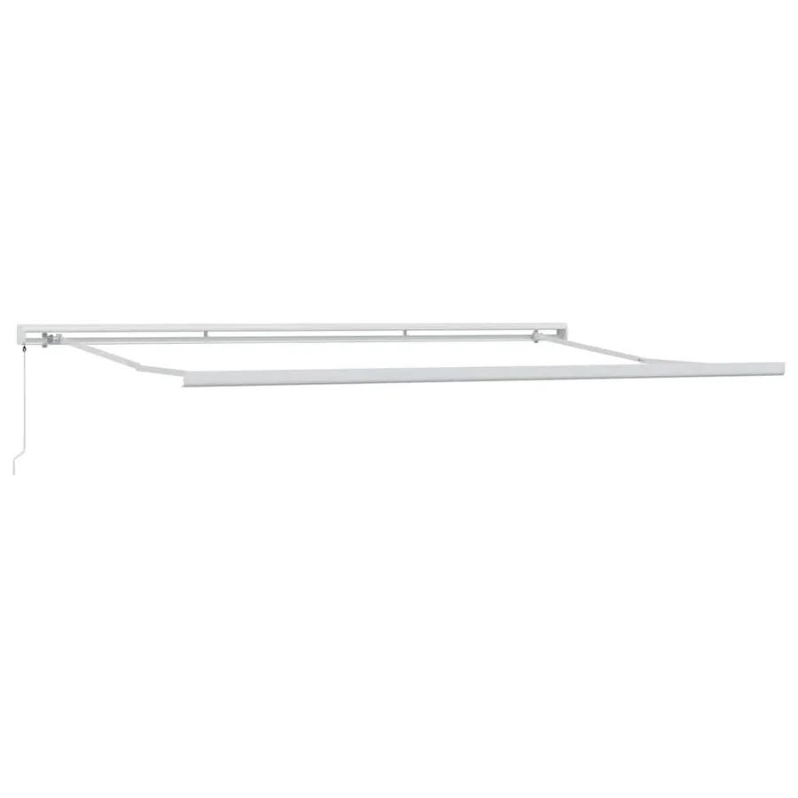 Auvent rétractable Rouge et Blanc 500 × 300 cm - 4