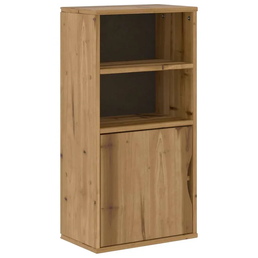 Armoire latérale ODDA 40x24x79 cm bois massif pin - 2