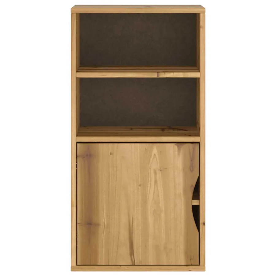 Armoire latérale ODDA 40x24x79 cm bois massif pin - 6