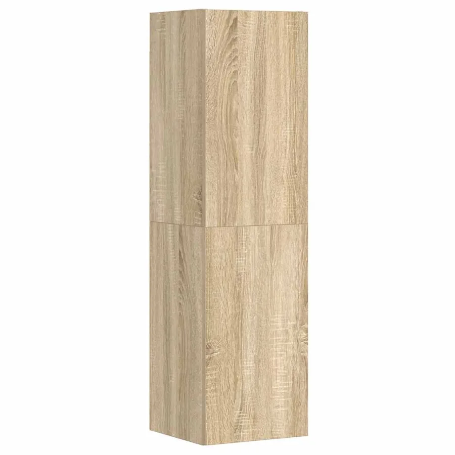 Ensemble de meubles TV 3 pcs Chêne sonoma Bois d'ingénierie - 5