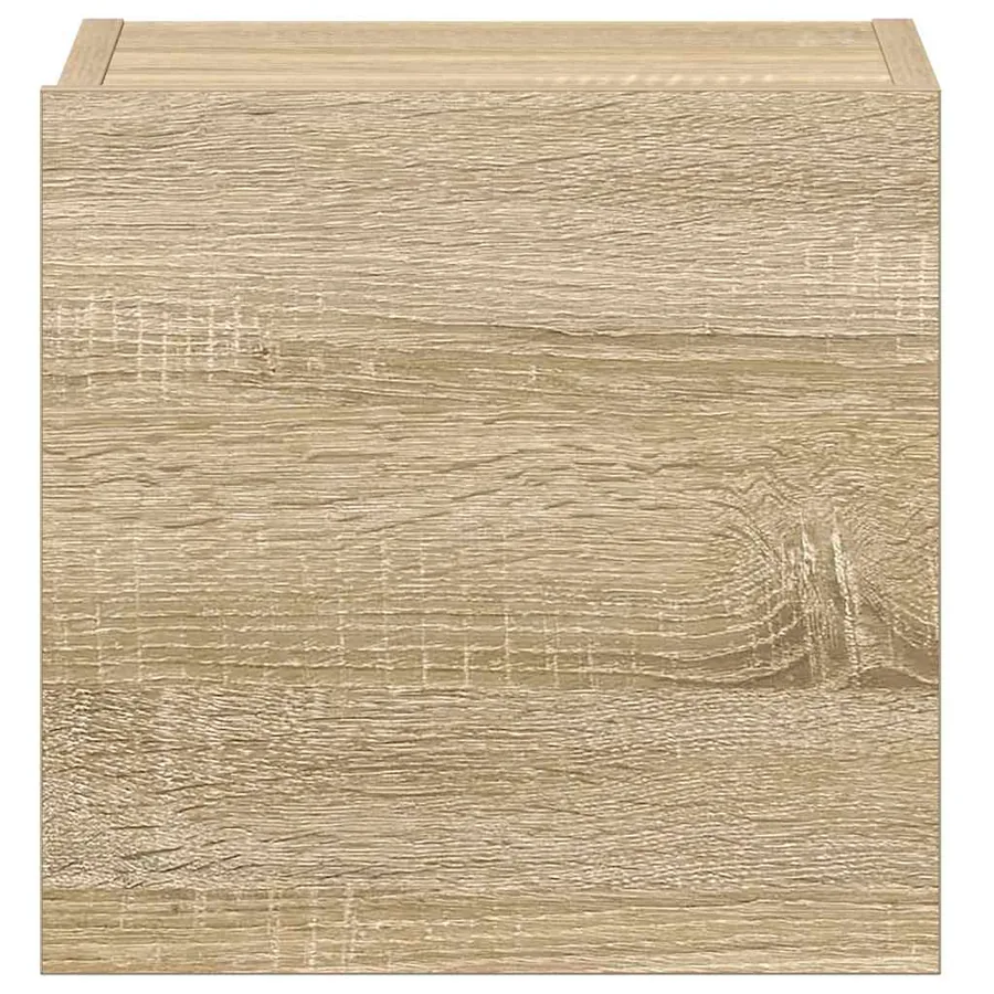 Ensemble de meubles TV 3 pcs Chêne sonoma Bois d'ingénierie - 9