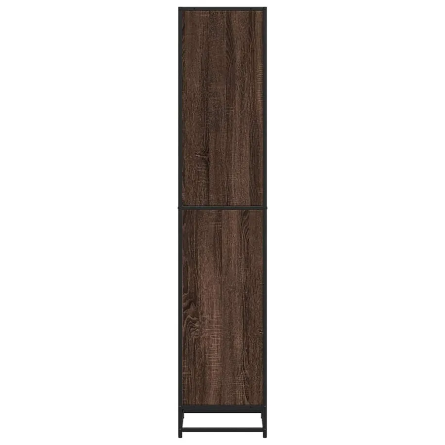 Bibliothèque chêne marron 40x35x170,5 cm bois d'ingénierie - 5