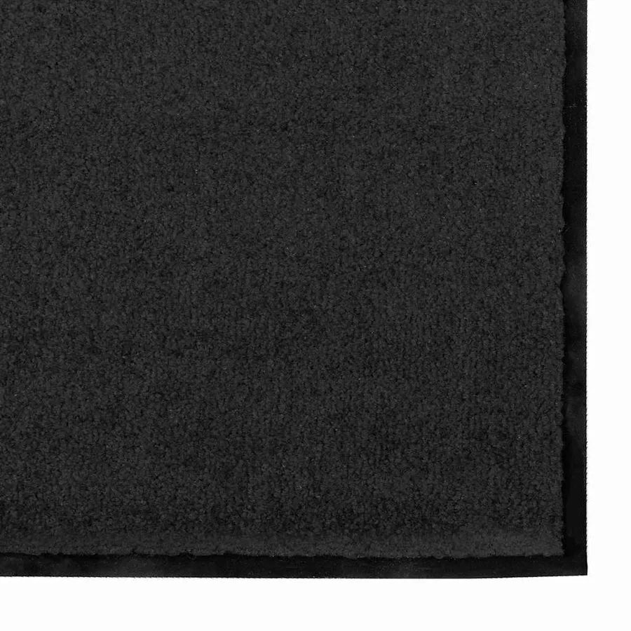 Tapis d'entrée Noir 60 x 180 cm 100% Polyamide - 4