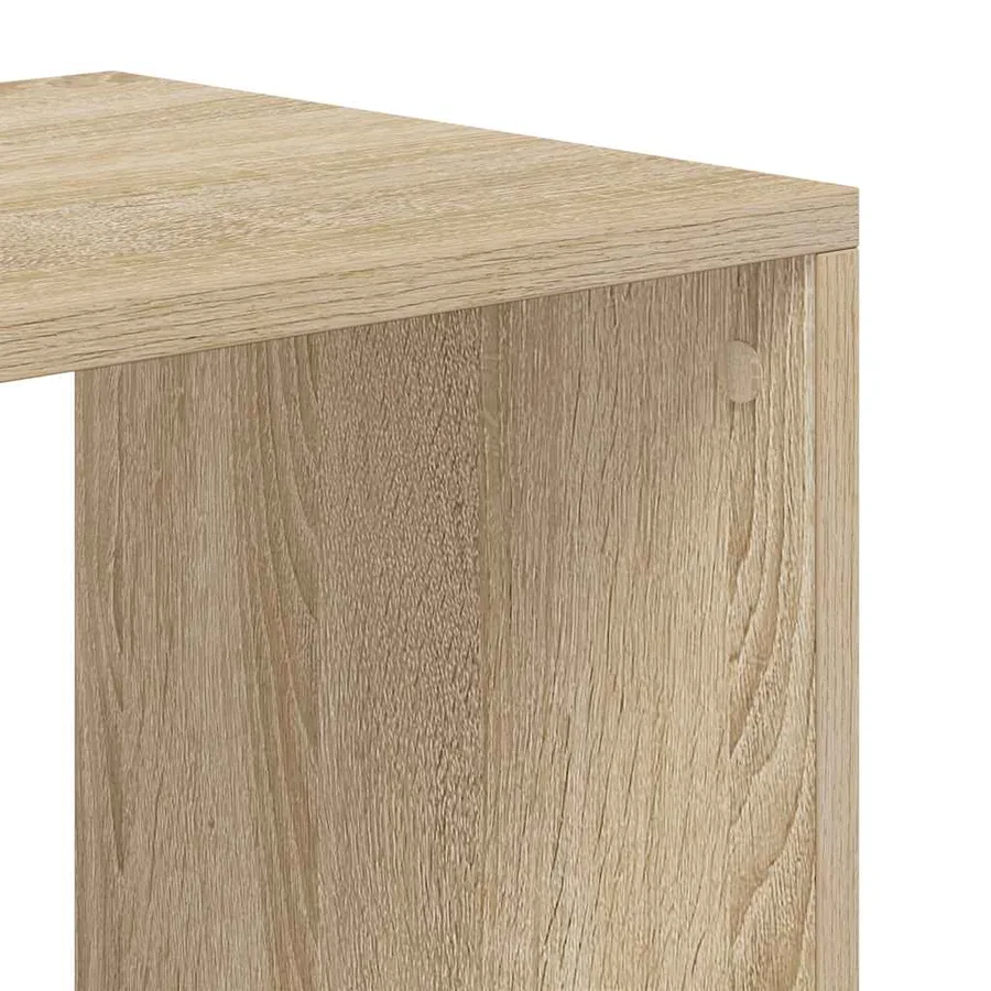 Bibliothèque chêne sonoma 66x31x112 cm bois d'ingénierie - 7