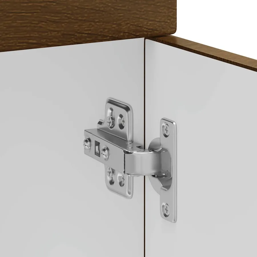 Armoire de cuisine Kalmar chêne marron bois d'ingénierie - 10