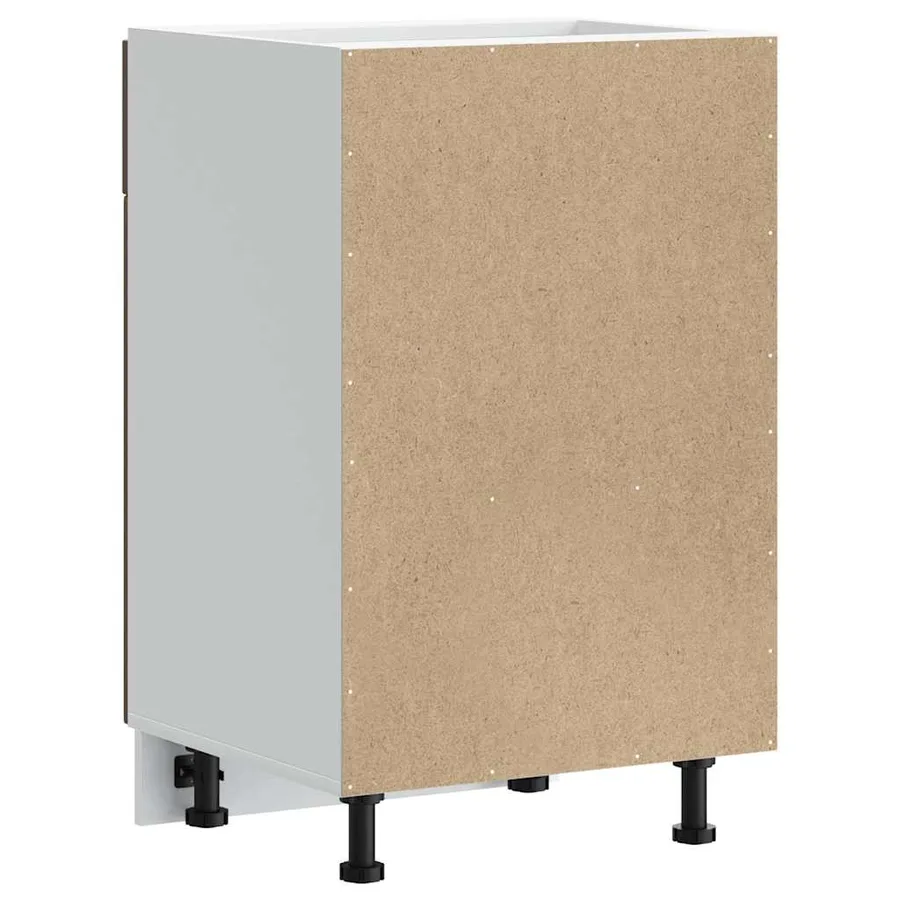 Armoire de cuisine Kalmar chêne marron bois d'ingénierie - 7