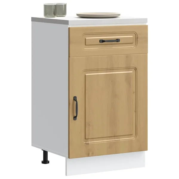 Armoire de cuisine Kalmar chêne artisanal bois d'ingénierie