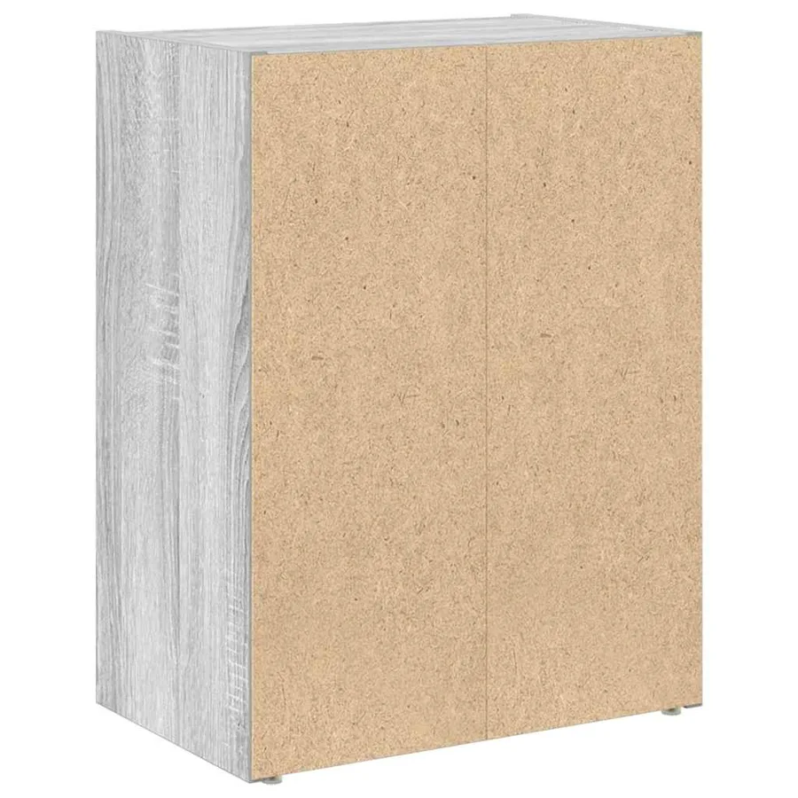 Bibliothèque sonoma gris 40x24x52 cm bois d'ingénierie - 7