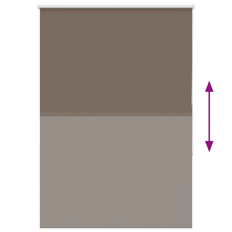 Store enrouleur occultant café 100x175cm largeur du tissu - 5