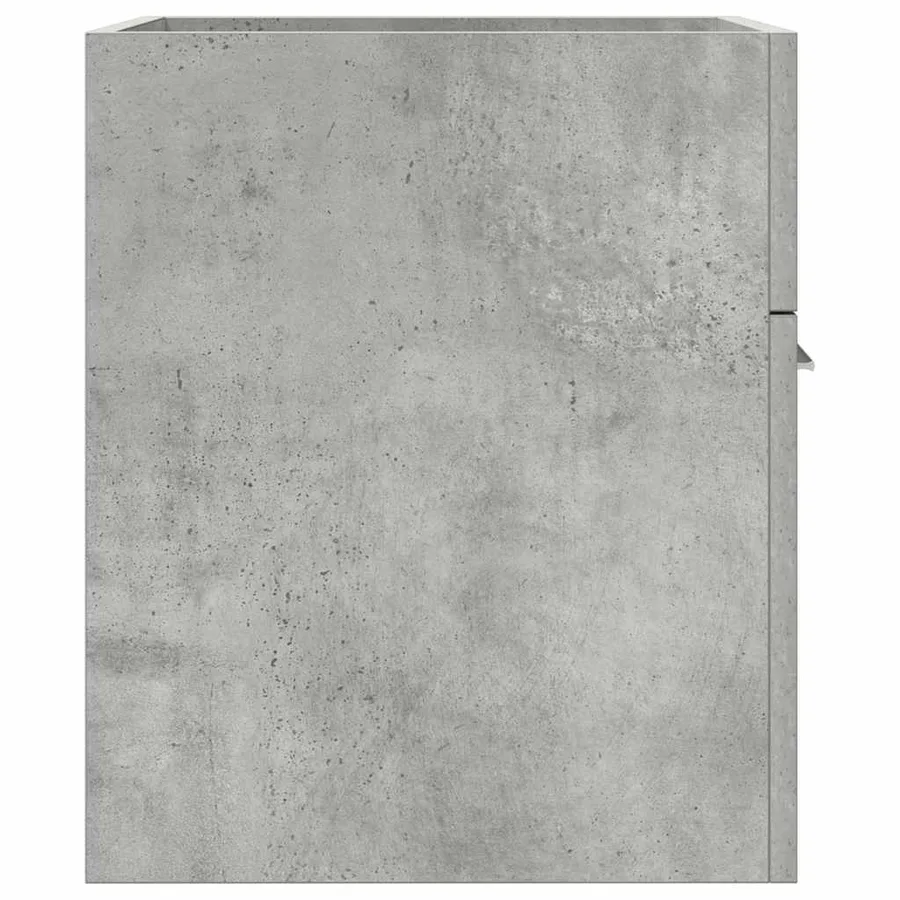 Armoire de lavabo de salle de bain gris béton 41x38,5x46 cm - 5