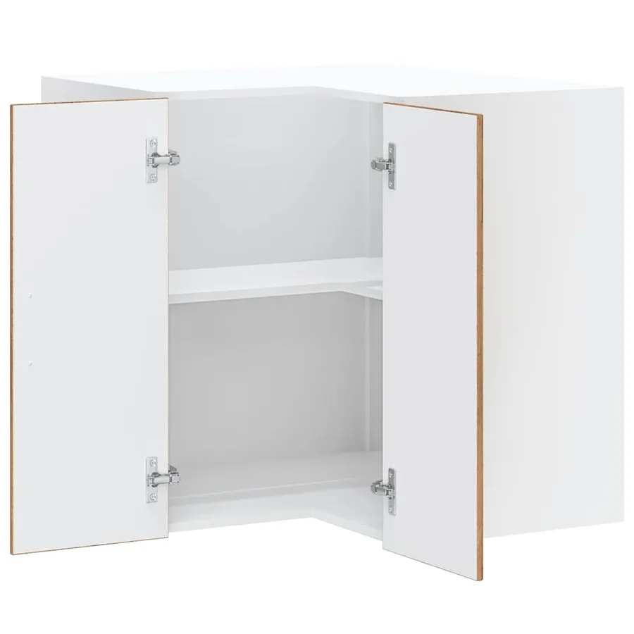 Armoire d'angle murale de cuisine Lucca vieux bois - 5