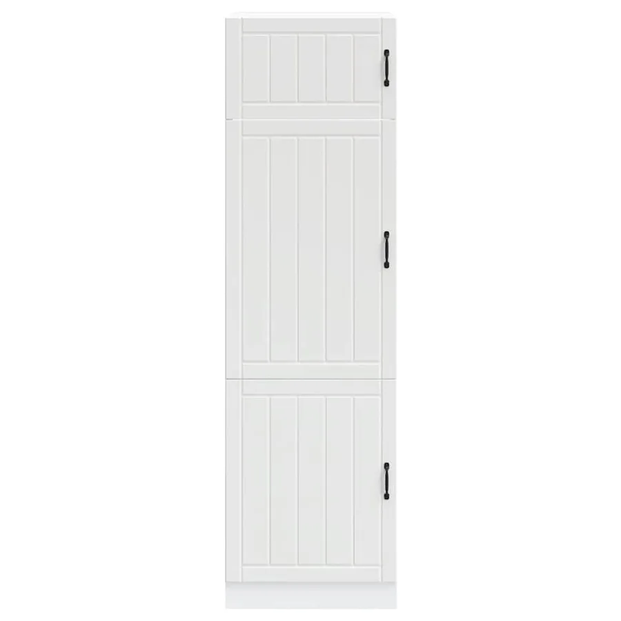 Armoire de cuisine Lucca blanc bois d'ingénierie - 3