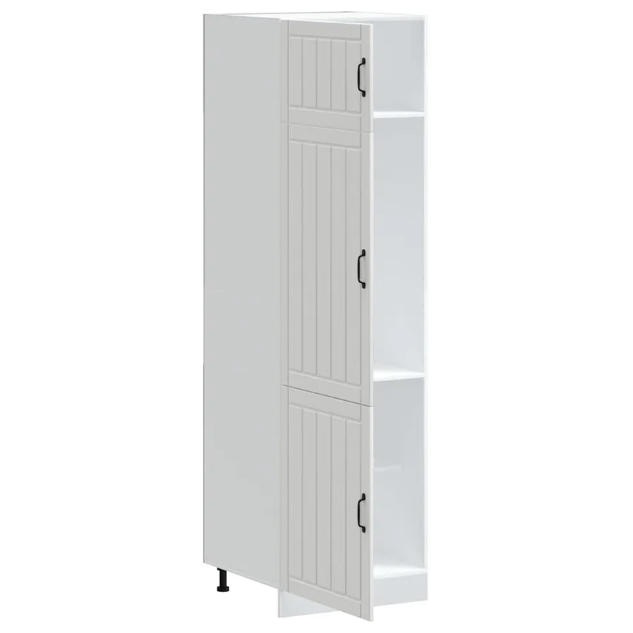 Armoire de cuisine Lucca blanc bois d'ingénierie - 4