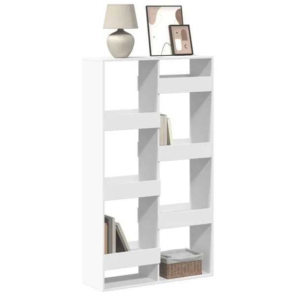 Bibliothèque blanc 100x33x175 cm bois d'ingénierie
