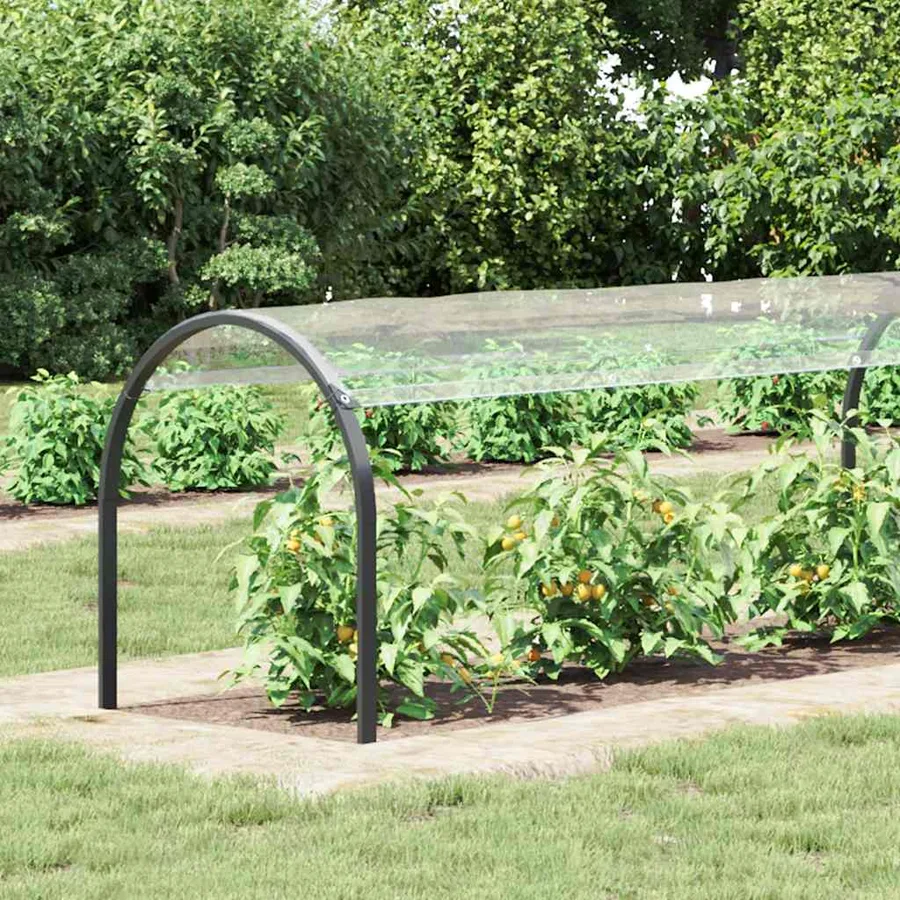 Couverture végétale avec œillets 1x8 m PVC - 2