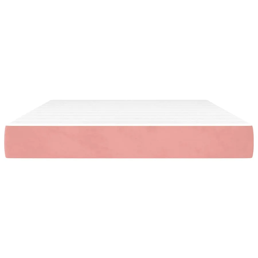 Matelas à ressorts ensachés 140 x 220 cm Rose - 3