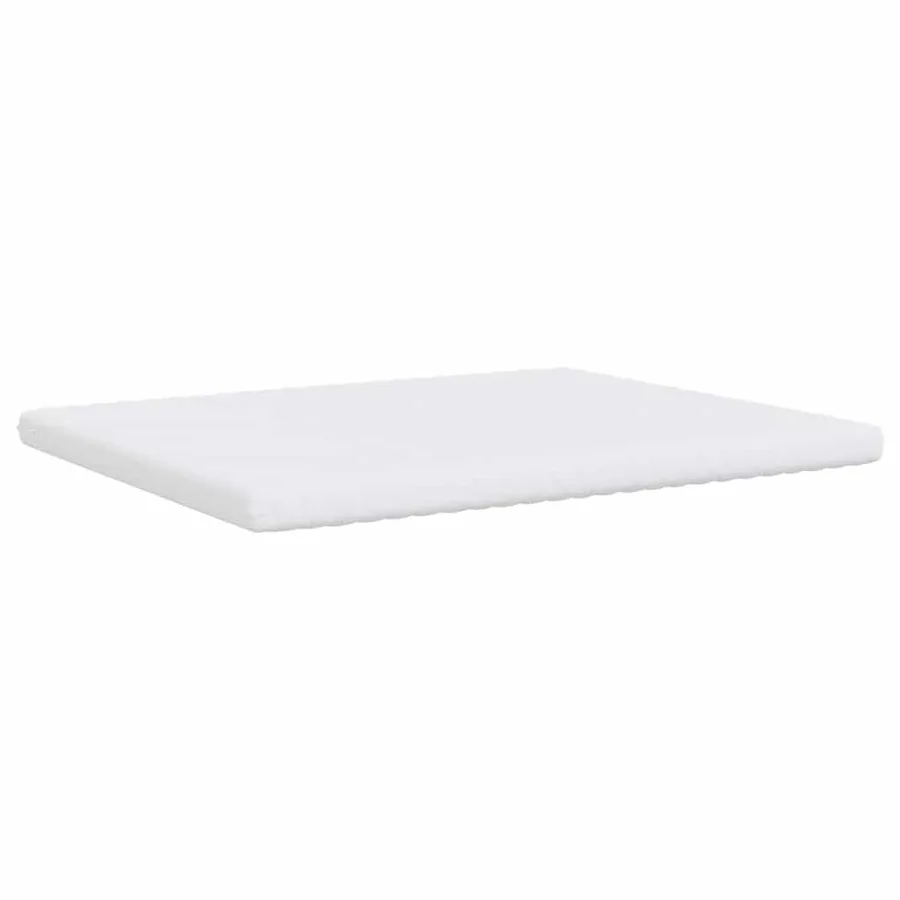 Matelas en mousse blanc 200x220 cm 7 zones dureté 20 ILD - 3