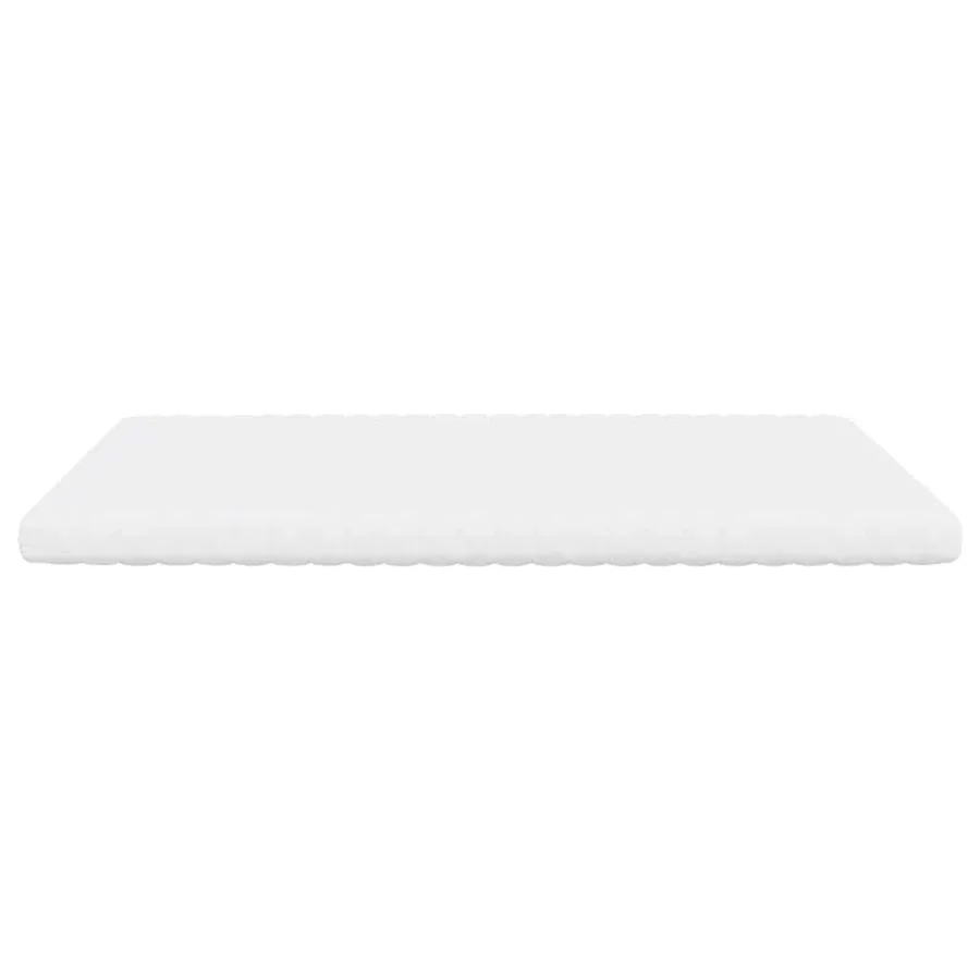 Matelas en mousse blanc 200x220 cm 7 zones dureté 20 ILD - 4
