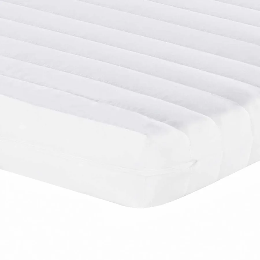 Matelas en mousse blanc 200x220 cm 7 zones dureté 20 ILD - 7