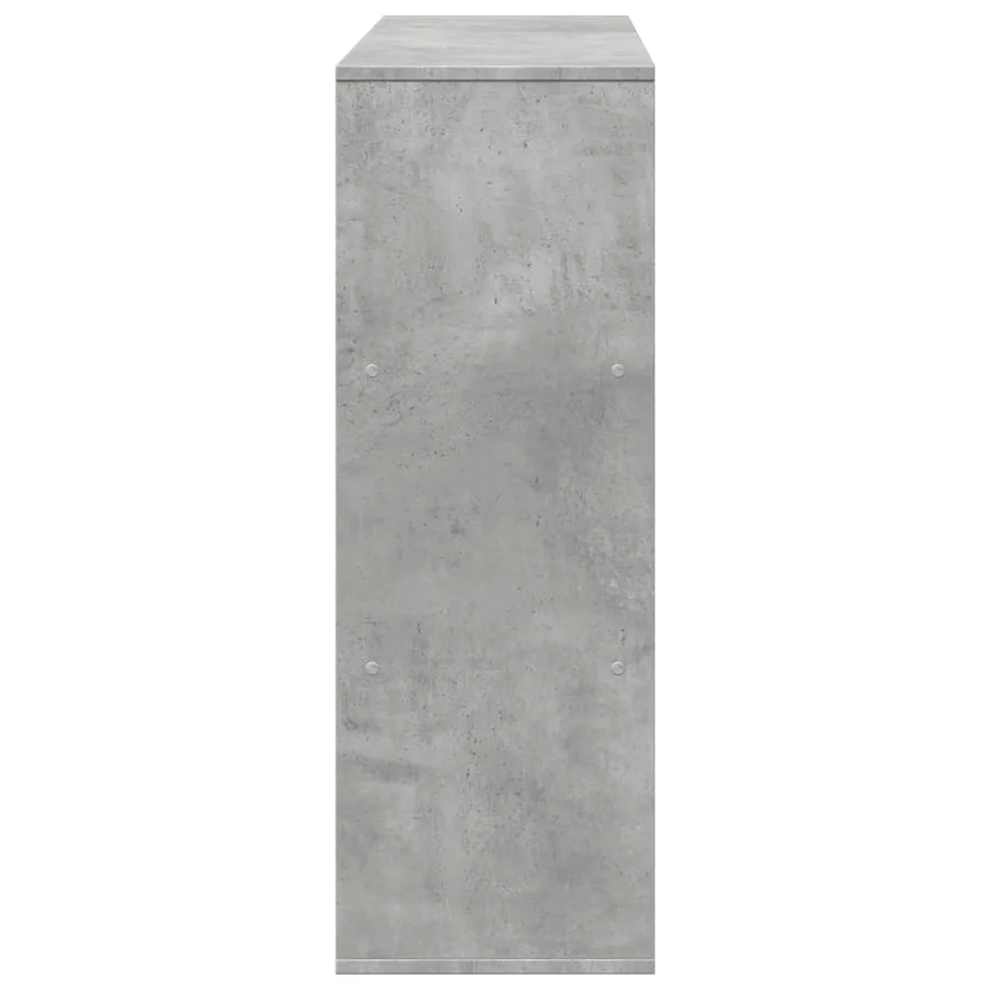 Cloison de séparation gris béton bois d'ingénierie - 5