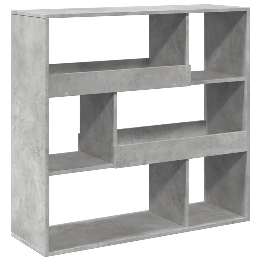 Cloison de séparation gris béton bois d'ingénierie - 6