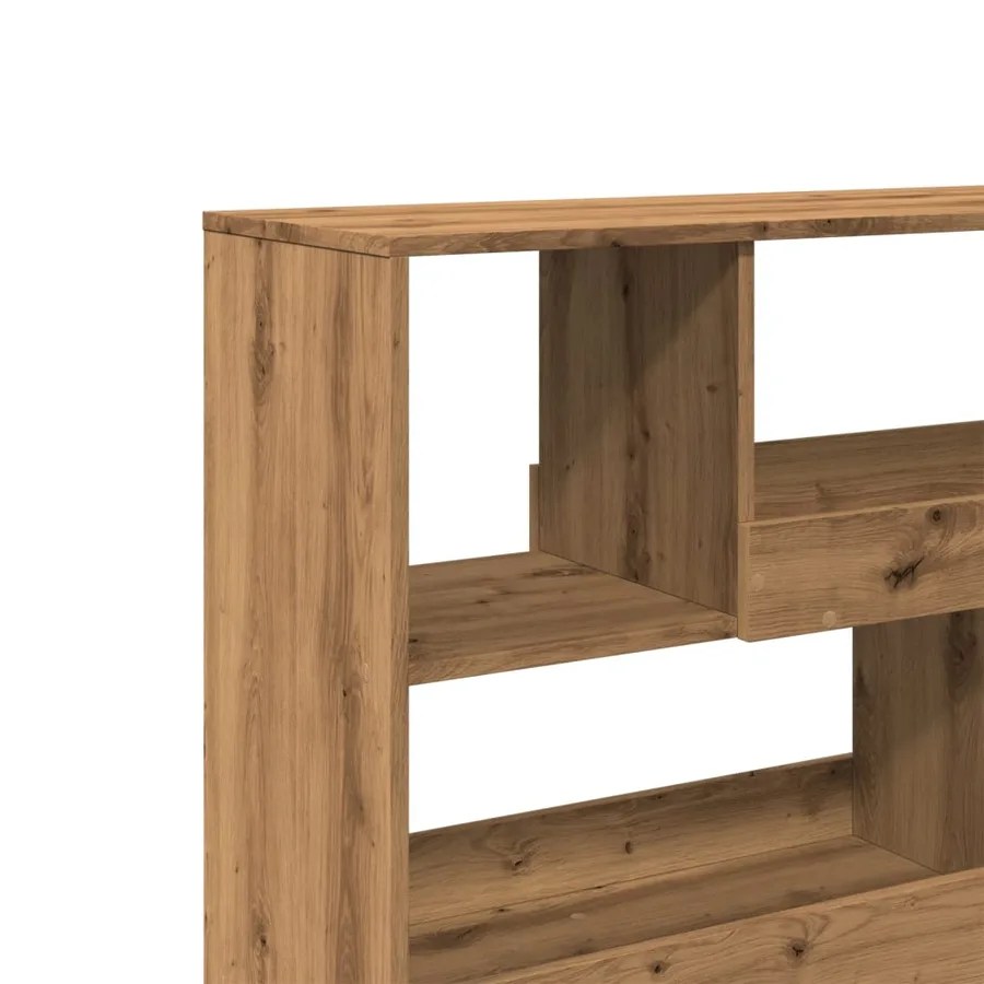 Cloison de séparation chêne artisanal bois d'ingénierie - 7
