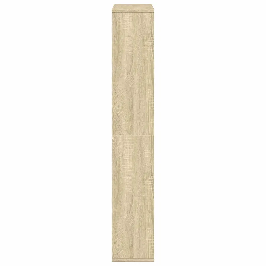 Bibliothèque chêne sonoma 72x20x120,5 cm bois d'ingénierie - 7