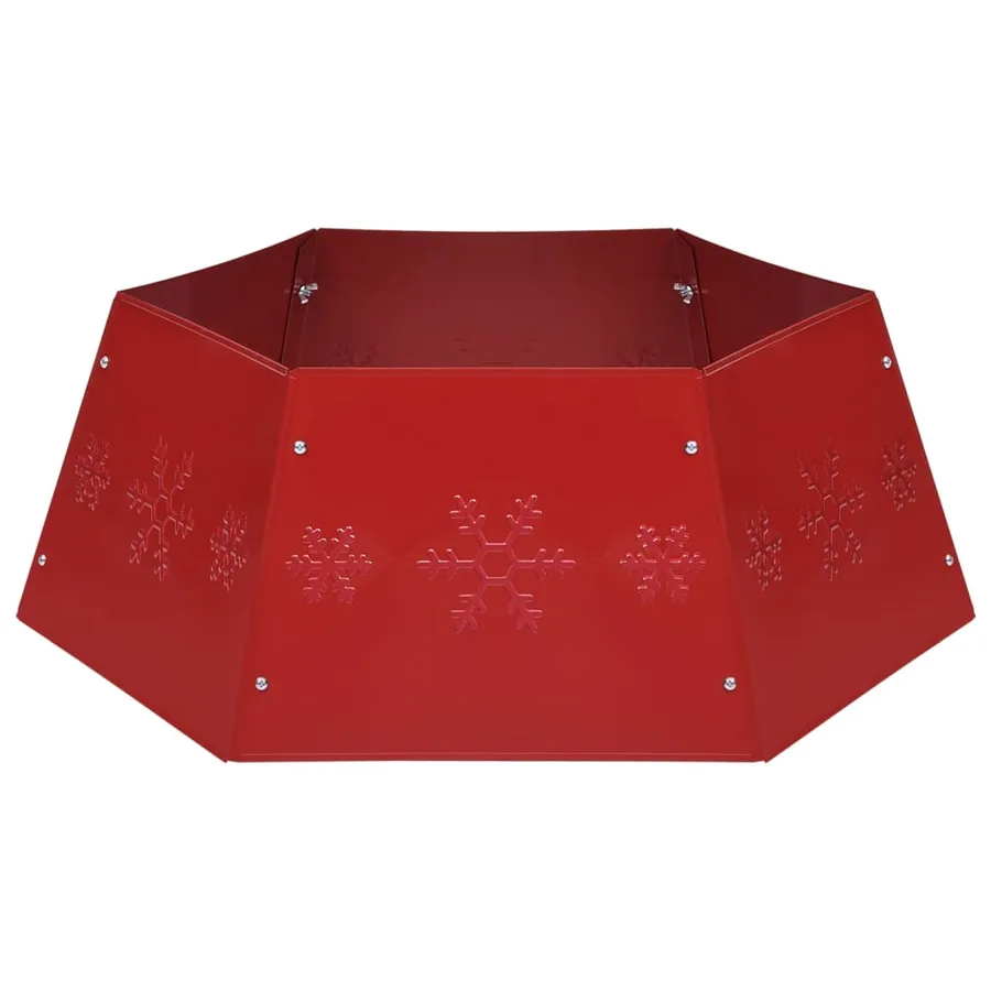 Jupe de sapin de Noël Rouge Ø68x25 cm - 2