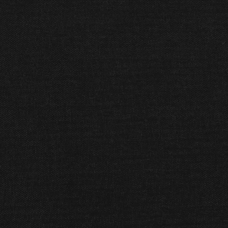 Cadre de lit sans matelas noir 140x190 cm tissu - 8