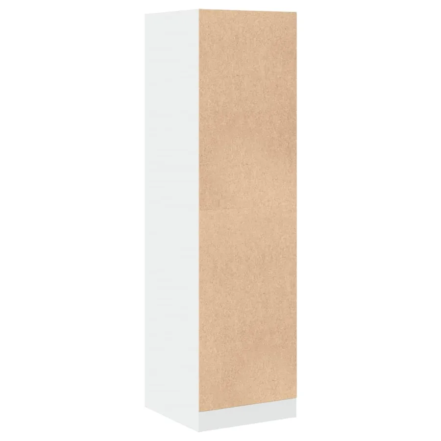 Armoire d'apothicaire blanc 40x41x144,5 cm bois d'ingénierie - 6